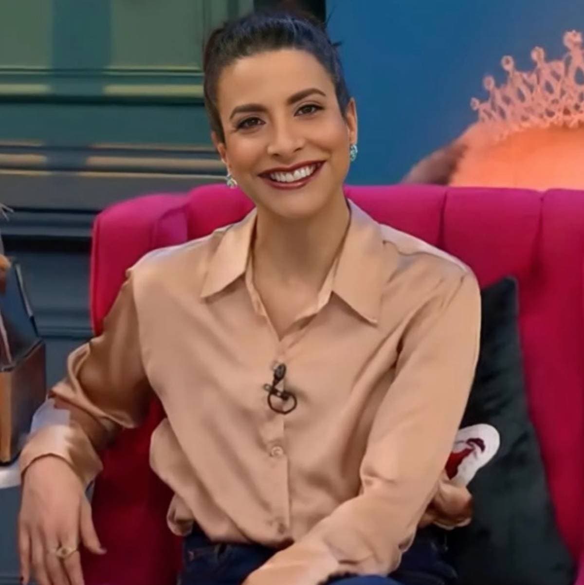 Verónica Toussaint revela cómo ha evitado que se le caiga el cabello