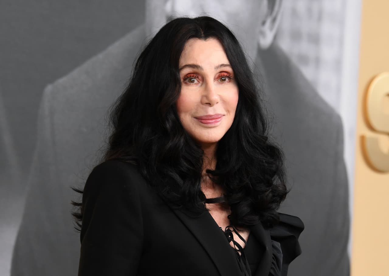 LOS ANGELES, CALIFORNIA - SEPTEMBER 21: Cher attends Premiere Of Apple TV +'s "Sidney" at Academy Museum of Motion Pictures on September 21, 2022 in Los Angeles, California. (Photo by Jon Kopaloff/Getty Images)
