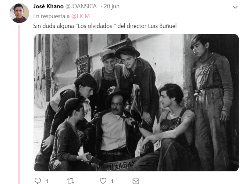Los Olvidados (1950): El recuerdo de la vida, y delincuencia, juvenil en los estratos más pobres de la Ciudad de México, tras la mirada del español Luis Buñuel.