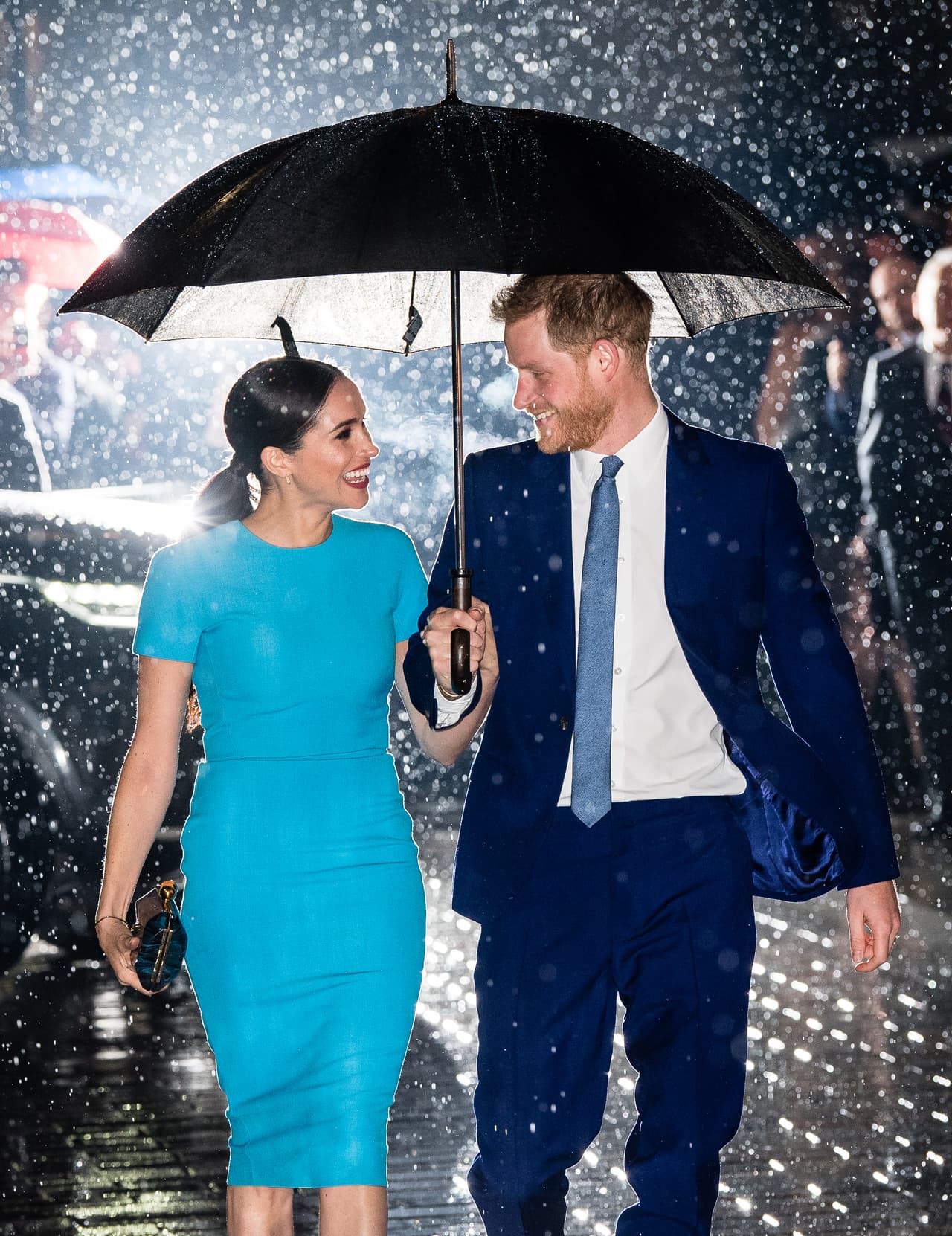 LONDON, ENGLAND - MARCH 05: Prince Harry, Duke of Sussex and Meghan, Duchess of Sussex attend The Endeavour Fund Awards at Mansion House on March 05, 2020 in London, England. (Photo by Samir Hussein/WireImage)