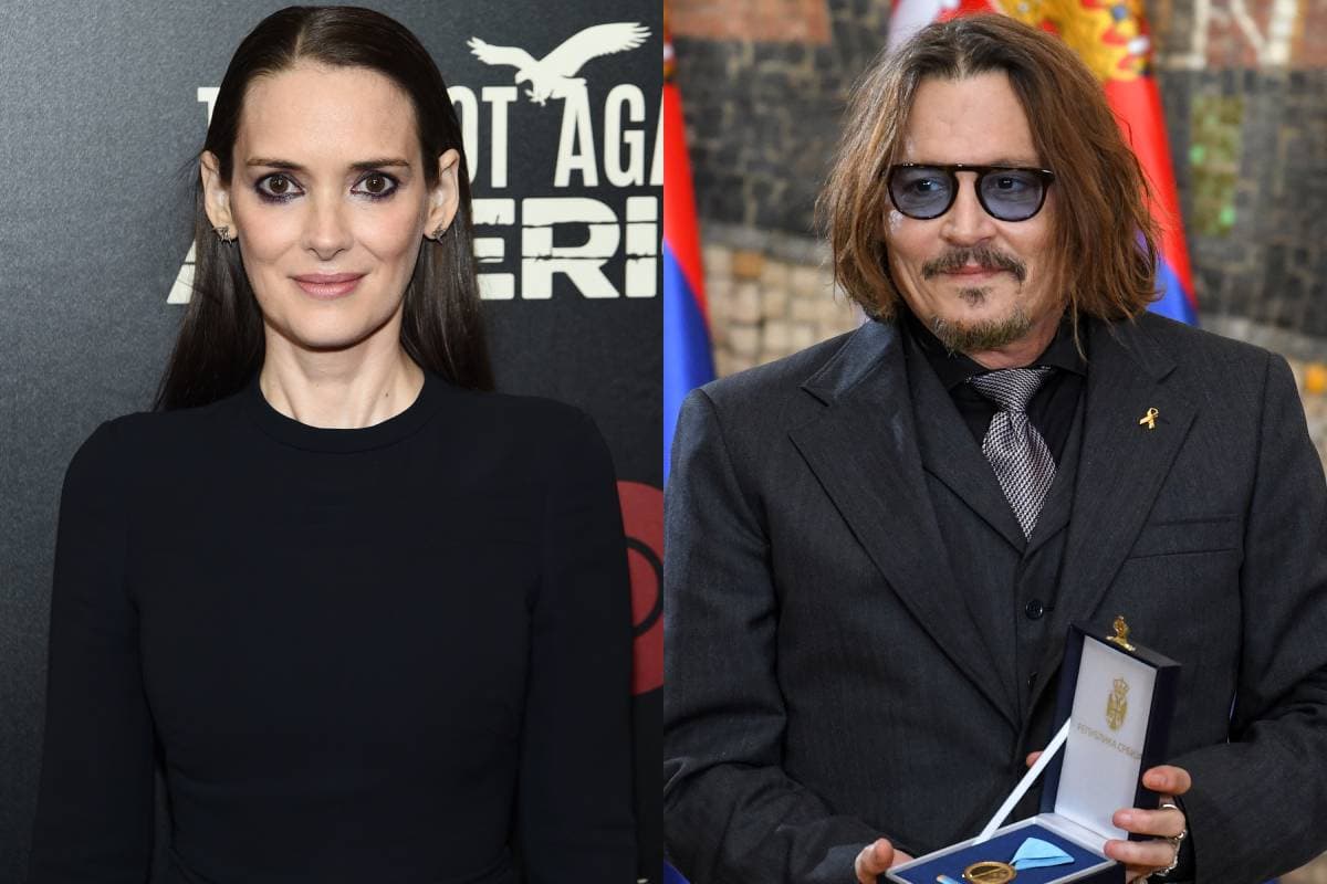 Winona Ryder cayó en depresión cuando cortó con Johnny Depp