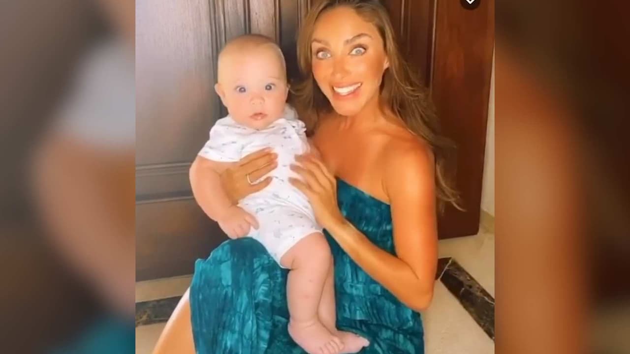 Anahí provoca ternura al mostrar lo mucho que ha crecido su hijo Emiliano