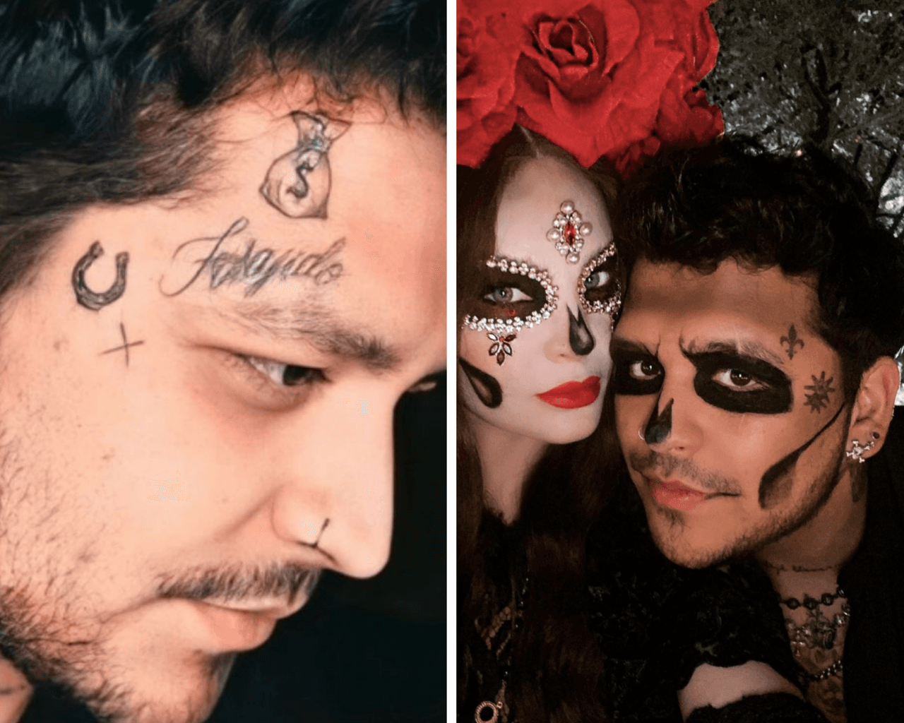 En menos de un año, el cantante continuó con su obsesión por los tatuajes, llegando a tatuarse hasta más de 7 diseños en su rostro, algo que comenzó a alarmar a sus seguidores.
