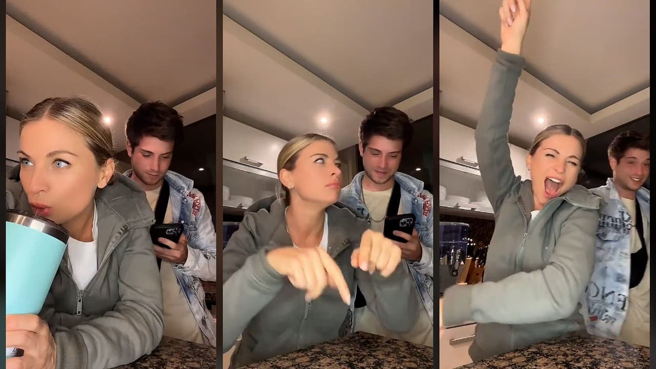 Ludwika Paleta y su hijo protagonizan divertido video en TikTok