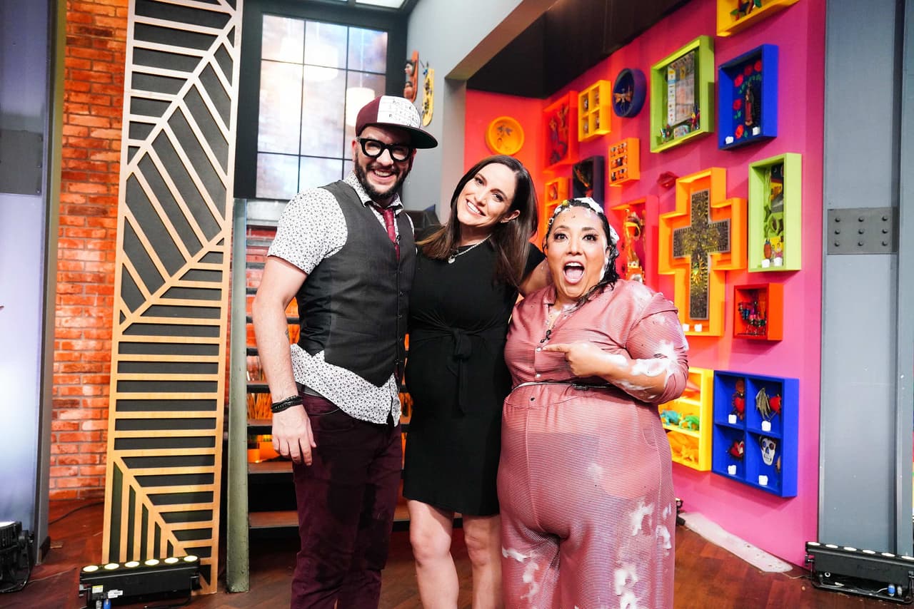 Danielle Dithurbide escondió su embarazo para asistir a ‘Me Caigo de Risa’