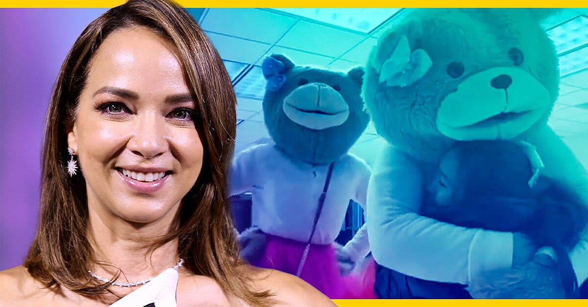 Adamari López le lleva impresionante sorpresa a su hija en su reencuentro