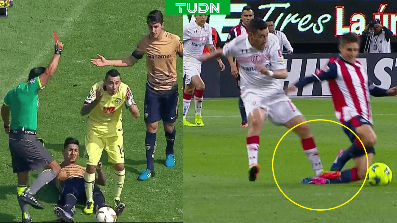 ¡Todas las expulsiones de Rubens Sambueza jugando con América y Toluca!