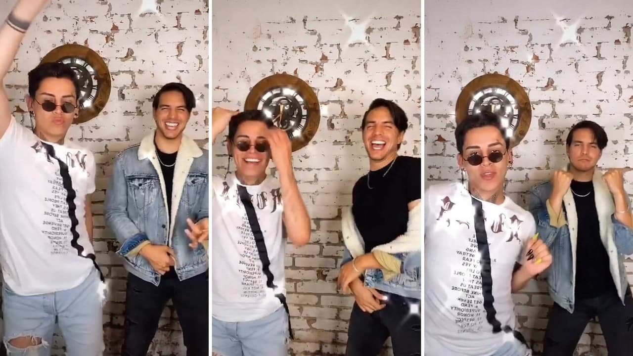 Video: Vadhir Derbez y Kunno se reúnen para regalarte candente baile en TikTok