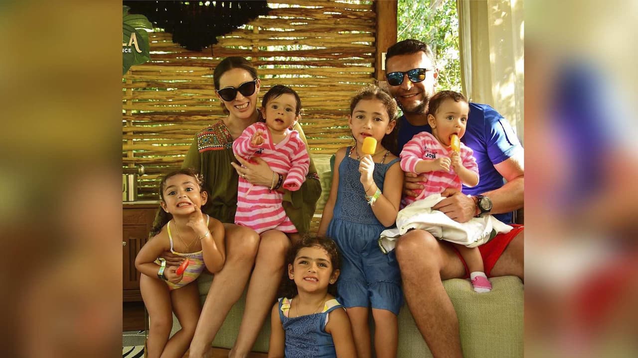 Jacky Bracamontes presume en un video las aventuras extremas de sus hijas