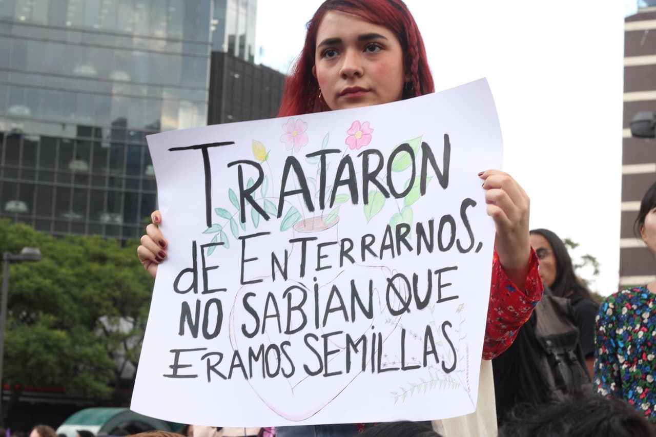 "Trataron de enterrarnos, no sabían que éramos semillas".