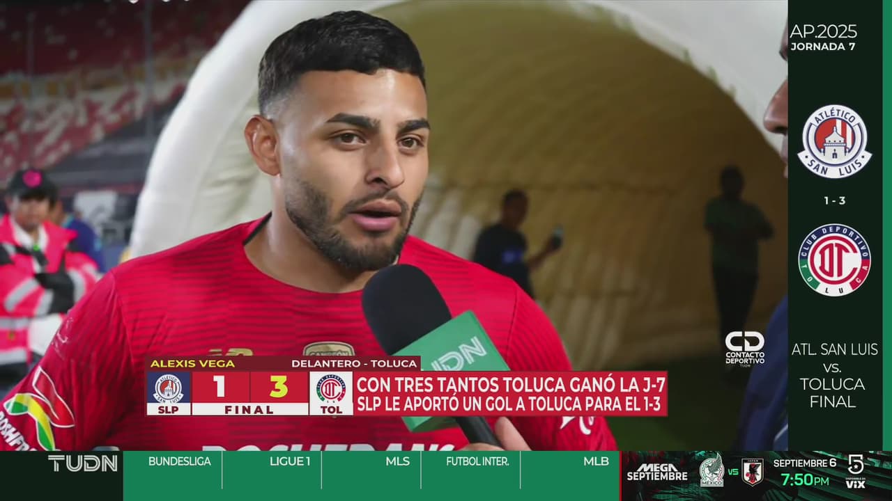¡Al fin llega el gol en Liga MX y esto dijo Alexis Vega!