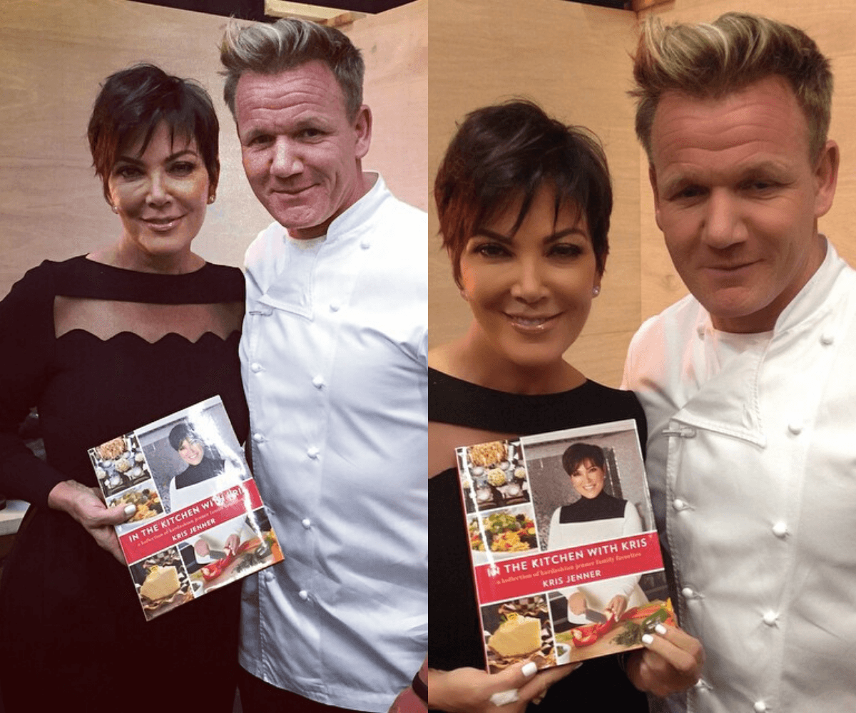 La matriarca de las Kardashian-Jenner, Kris, siempre luce radiante en las imágenes que comparte, pero en esta ocasión levantó sospechas de que utilizó la magia de algún filtró para borrar las huellas de la edad. La primera imagen la publicó el chef, Gordon Ramsay y la segunda ella, en la que es notable el cambio en su piel.