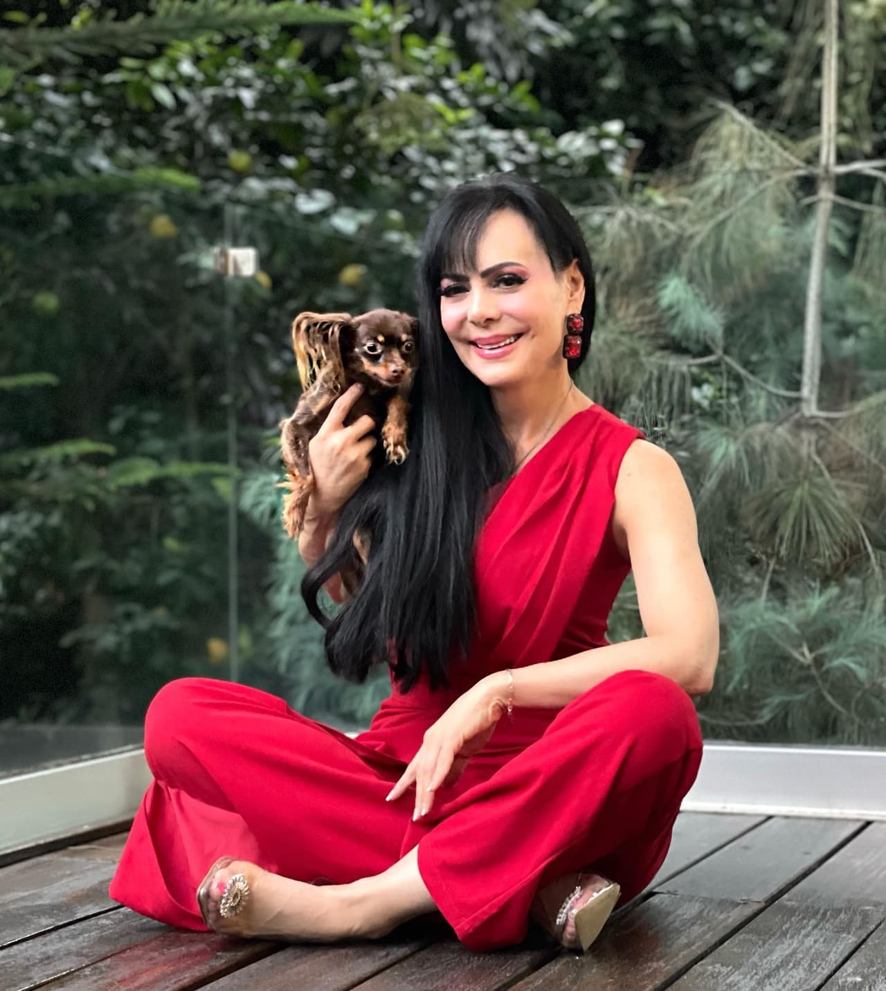 Maribel Guardia está recuperándose de una cirugía.