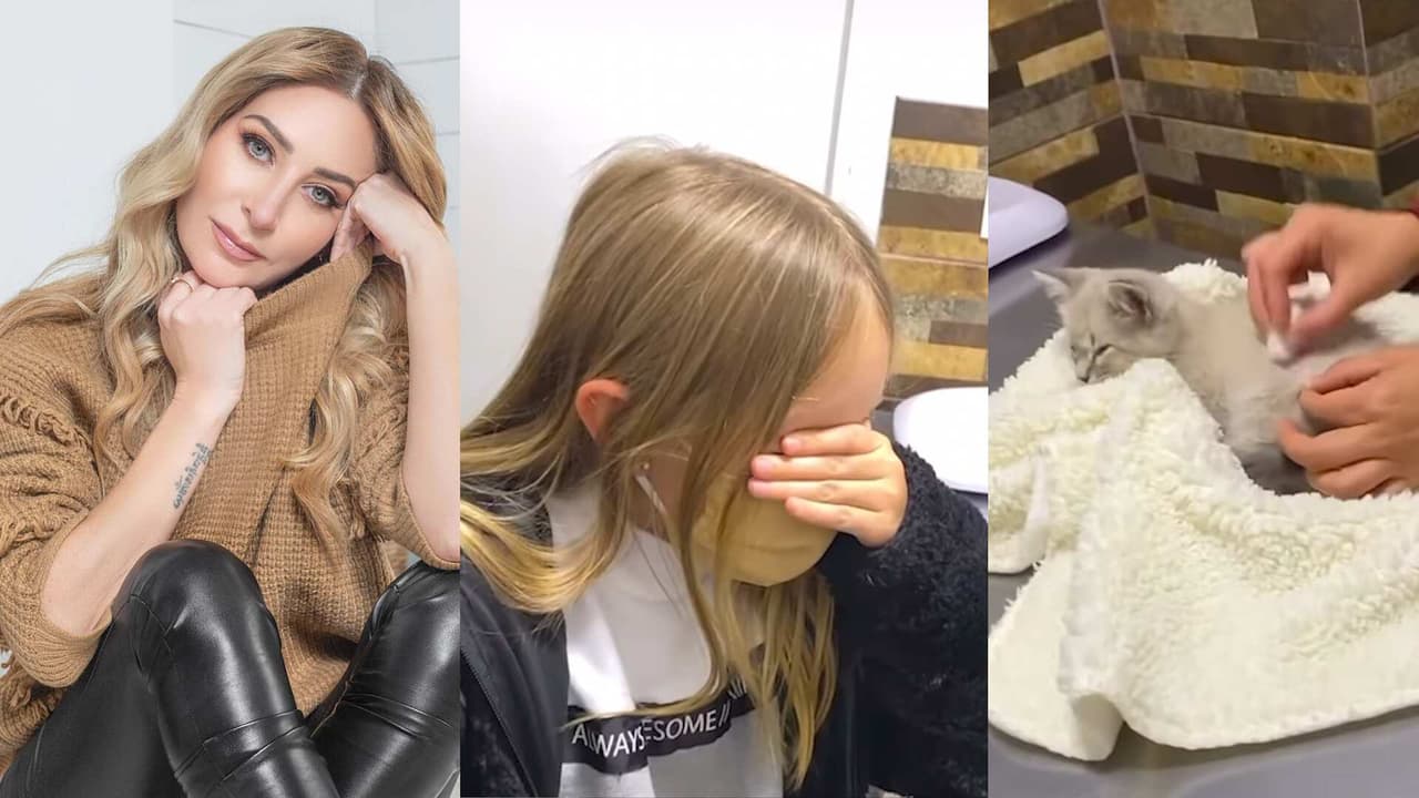 Geraldine Bazán presume el buen corazón que tiene su pequeña