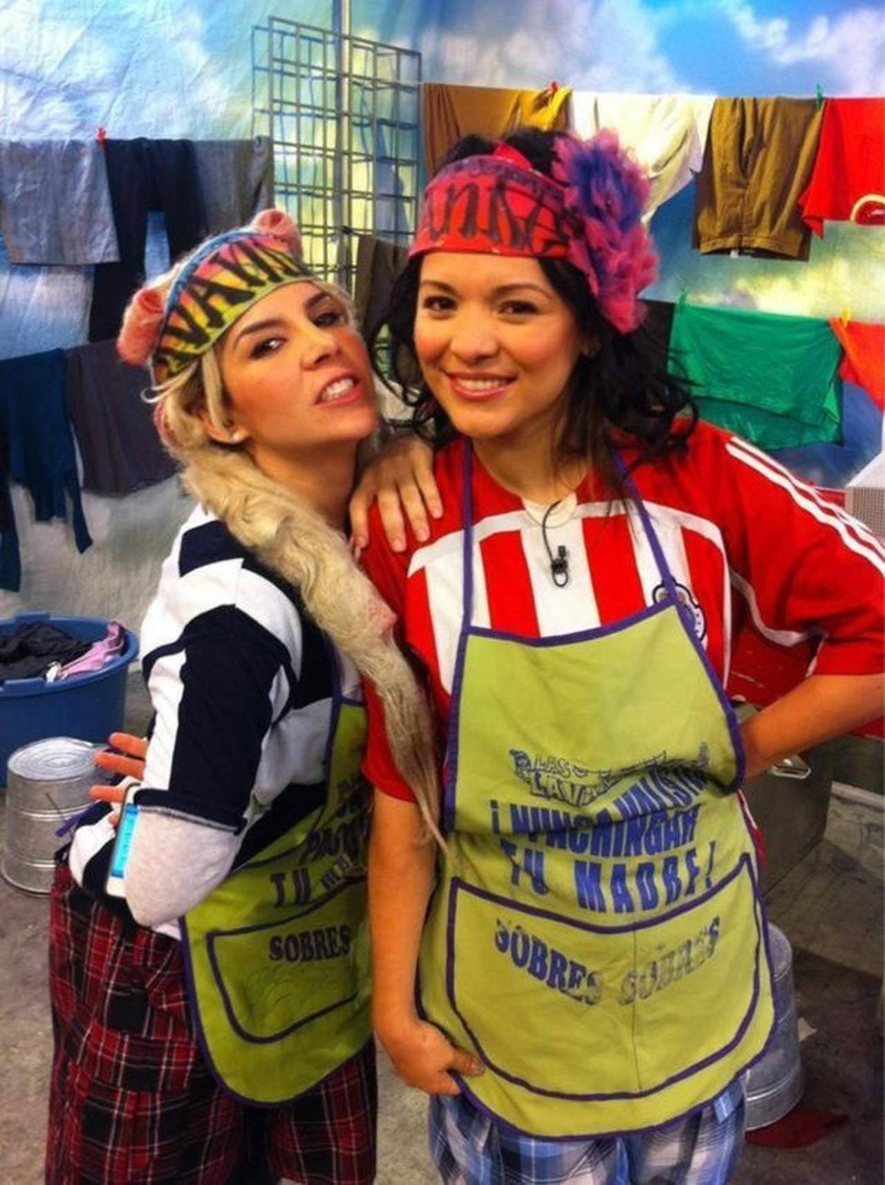 Karla Panini y Karla Luna en Las Lavanderas