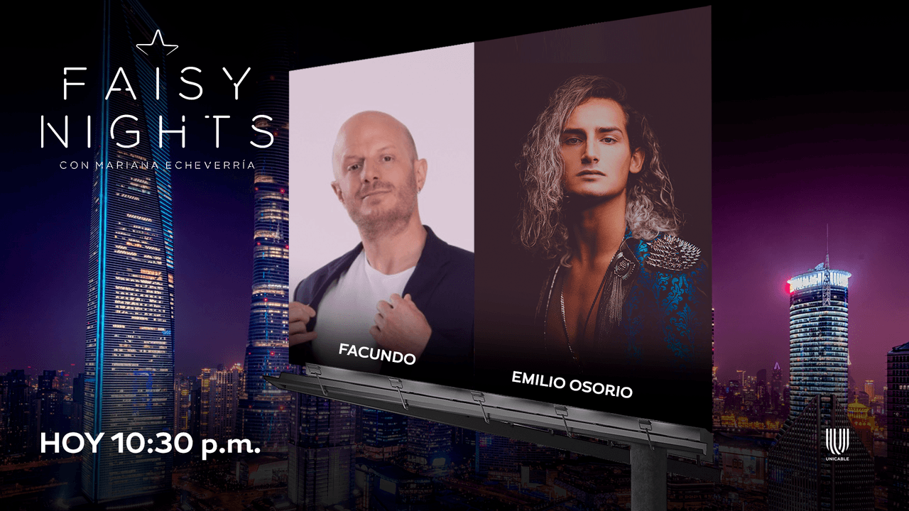 Hoy Faisy Nights se pone irreverente con Facundo y Emilio Osorio