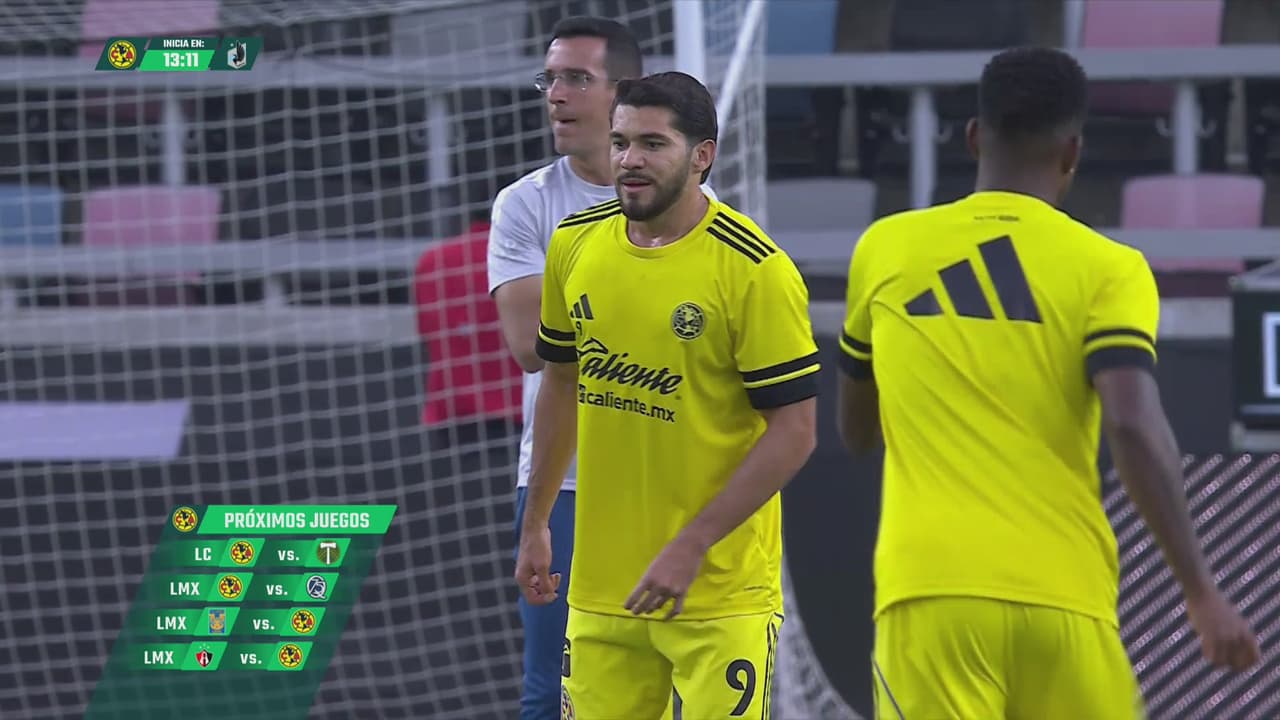 ¡Así salta a la cancha el América para enfrentar a Minnesota!