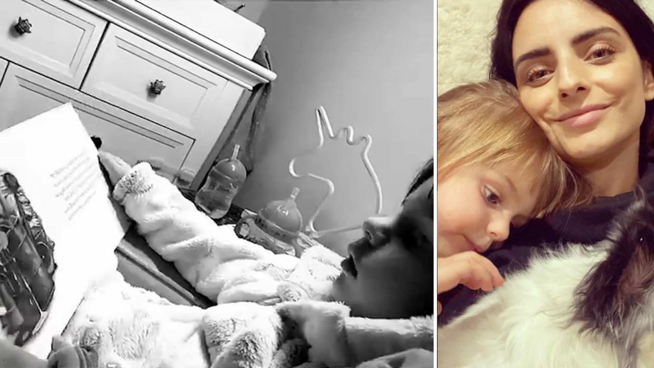 A Kailani le gusta leerle cuentos a su mamá y Aislinn Derbez la presume con mucho amor