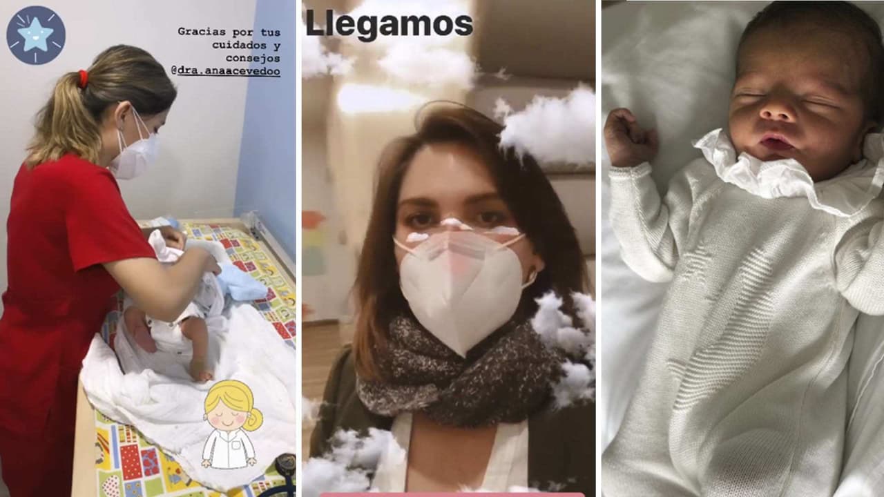 El bebé de Zoraida Gómez ya recibió sus primeras vacunas: ‘Qué fuerte y qué valiente es’