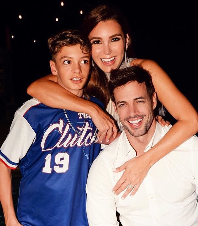 Christopher Levy, el primogénito de la pareja, tiene 14 años y es un joven apasionado del deporte, en especial del baseball.