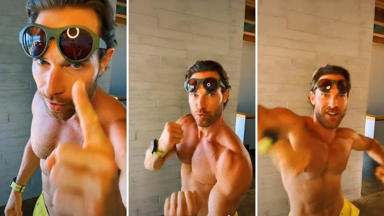 Video: Sebastián Rulli lució sus pectorales en candente baile de TikTok