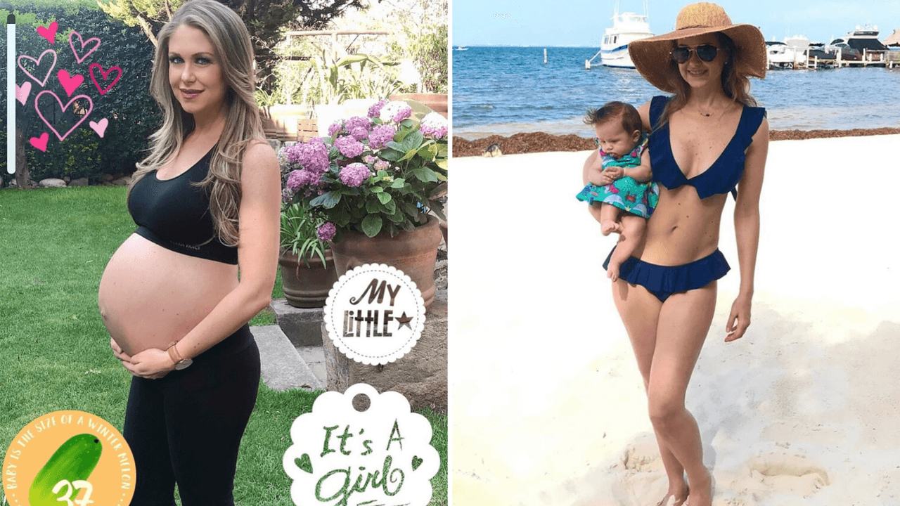 A sus 39 años, en mayo de 2019, Ingrid Martz se convirtió en madre primeriza de la pequeña Martina, junto a su esposo Rodrigo Luque. A través de su cuenta de Instagram, la actriz ha mostrado cómo lucía embarazada y cómo lo hace ahora, a casi un año de la llegada de la pequeña.