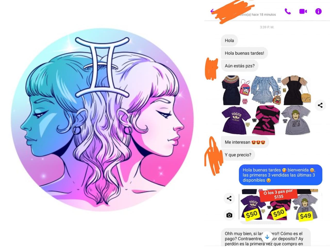 ¡Increíble! Le cancelan un pedido de ropa sólo por ser géminis