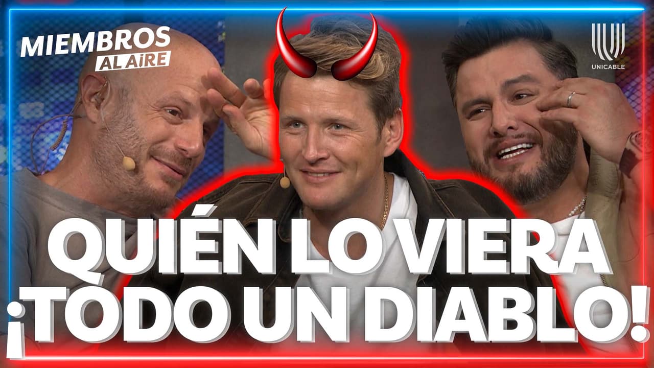 Alexander Acha reveló sin temor y sin tapujos su etapa más rebelde de adolescente