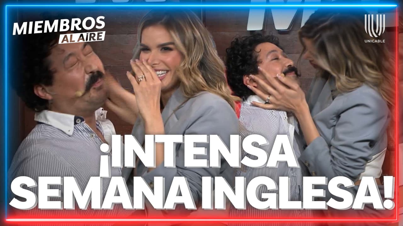 ¡Auch! Marie Clare abarata y empina a Mau Nieto con besos y cachetadas en semana inglesa