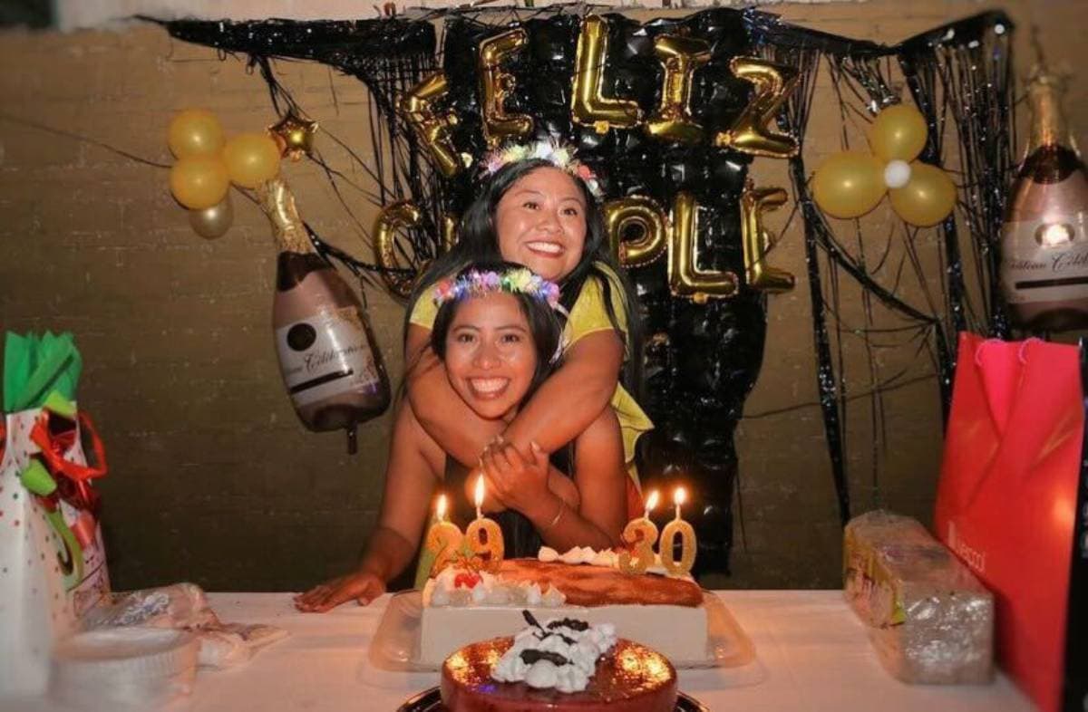Yalitza Aparicio celebró su cumpleaños 29 en una íntima fiesta familiar