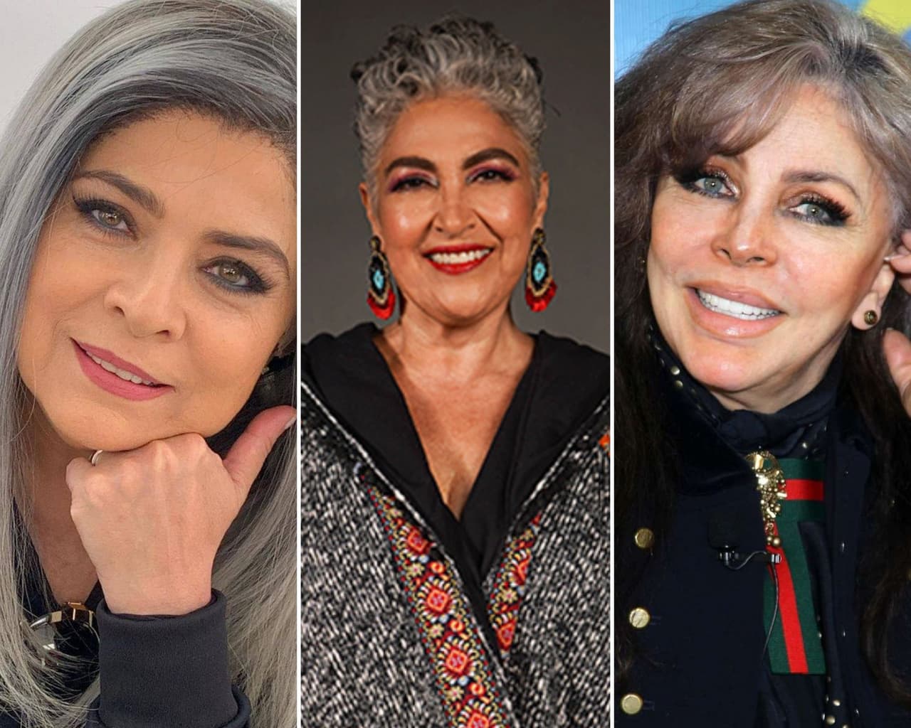 Tras el inicio de la cuarentena, hace ya más de un año, algunas celebridades como Victoria Ruffo, Salma Hayek y Verónica Castro tomaron el lado positivo del encierro y disfrutaron de no volver a retocar la raíz de su pelo en mucho tiempo. 
<br>
<br>Ahora, algunas de ellas adoptado con todo orgullo este look y parece que han dicho adiós a los tintes de cabello.