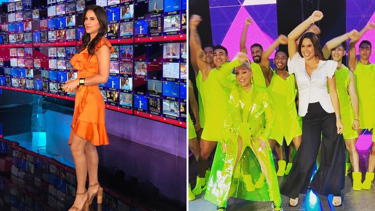 Yuri puso a bailar a Paola Rojas en el noticiero y esto fue lo que pasó