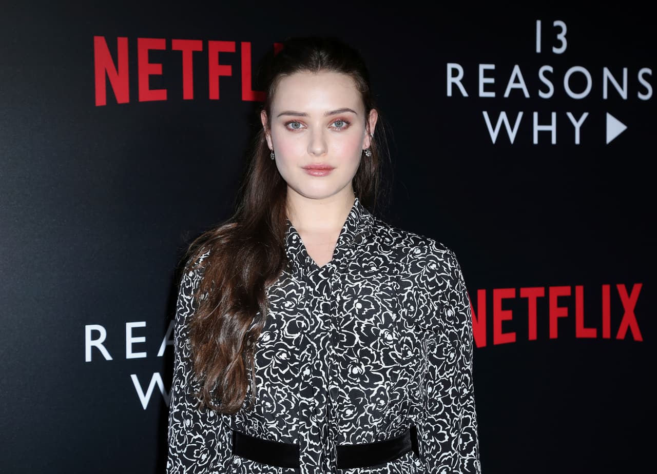 Katherine Langford arrives at the "13 Reasons Why" FYSEE Event at the Raleigh Studios on Friday, June 1, 2018, in Los Angeles. (Photo by Willy Sanjuan/Invision/AP)