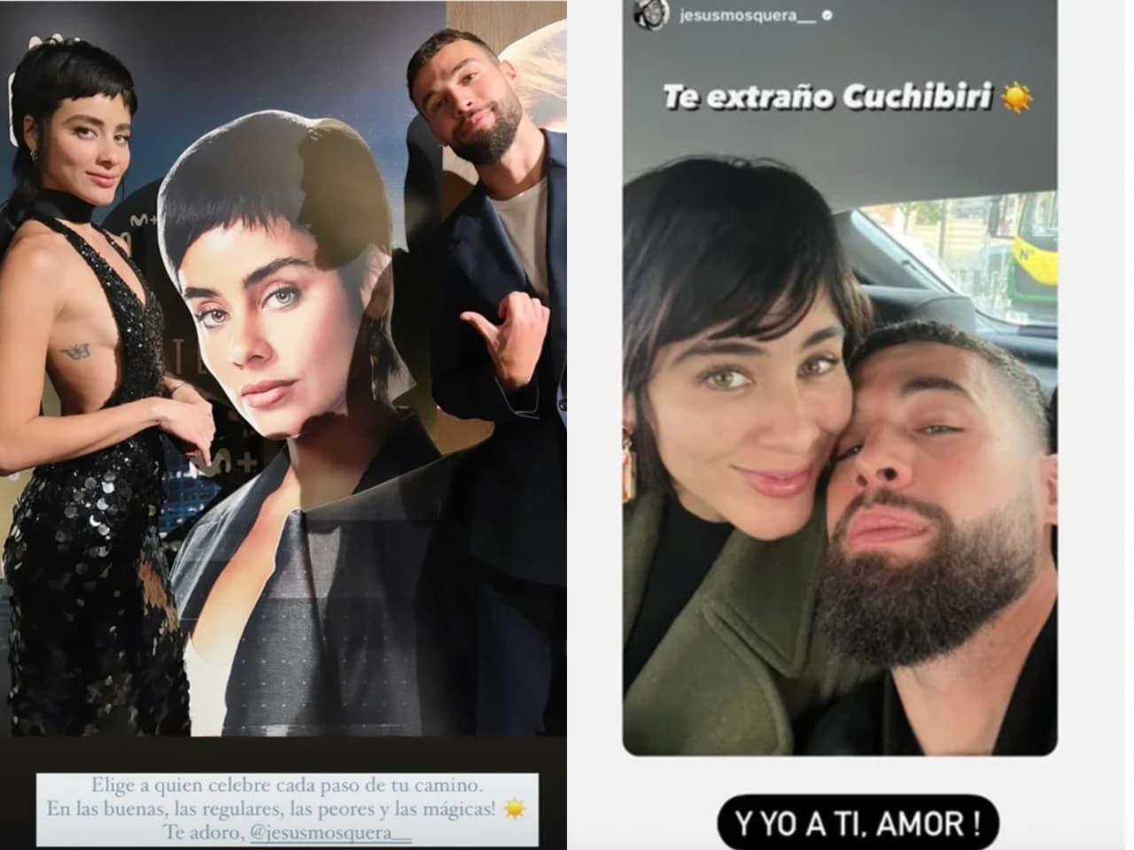 Esmeralda Pimentel y Jesús Mosquera se han dejado ver muy románticos en Madrid