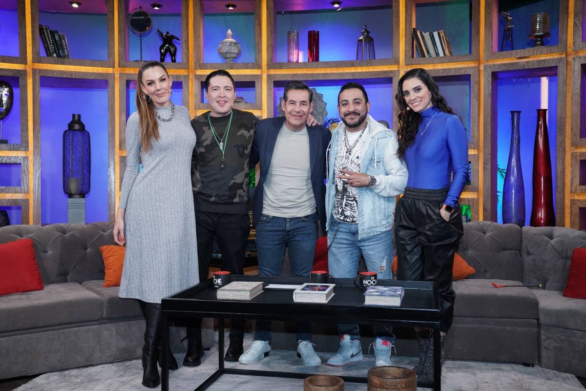 Luis Fernando Peña y Armando Hernández de visita hoy en 'De noche con Yordi'
<br>