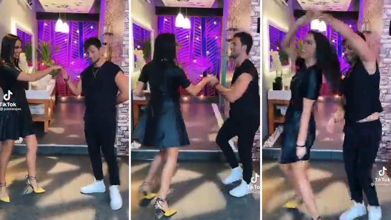 Paola Rojas y Emmanuel Palomares le sacan brillo a la pista con tremenda salsa colombiana