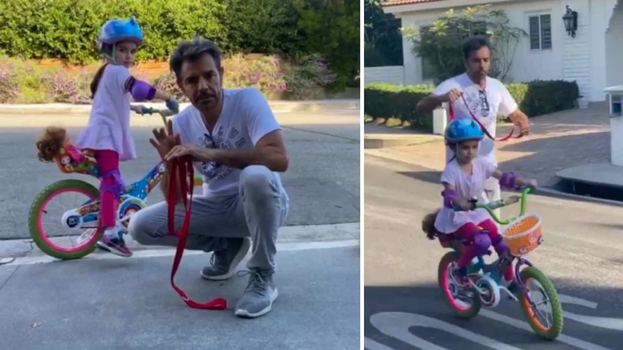 El momento en que Aitana se cae de su bicicleta pero se levanta como toda una guerrera