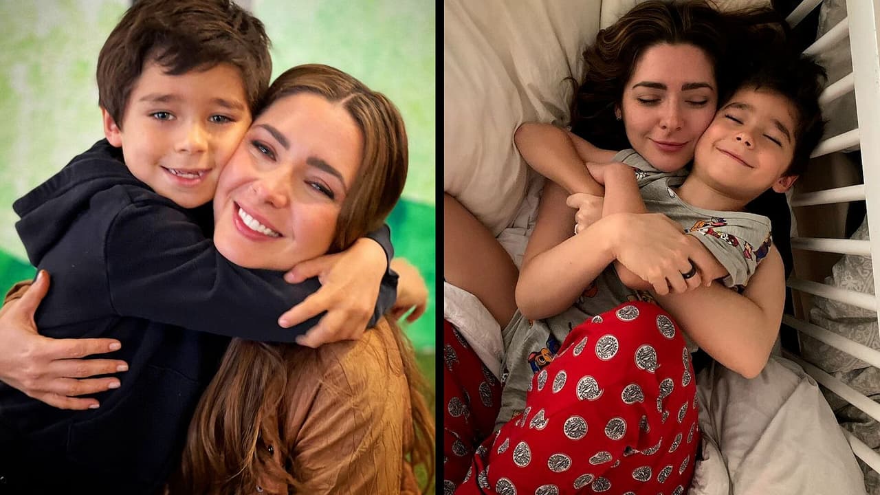 Ariadne Díaz y su hijo reciben tierna sorpresa mientras se recuperan