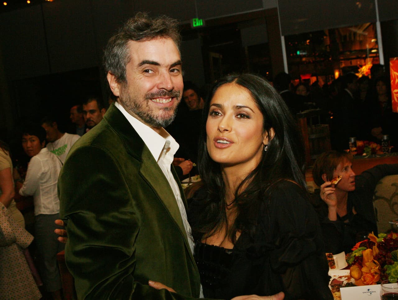 Salma Hayek presume vacaciones con Alfonso Cuarón