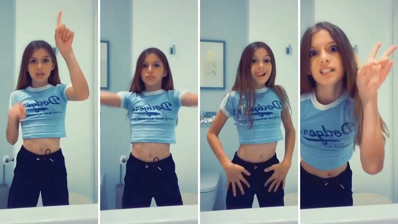 Video: Kailey, hija de William Levy, se encierra en el baño para presumir el gran ritmo que tiene al bailar