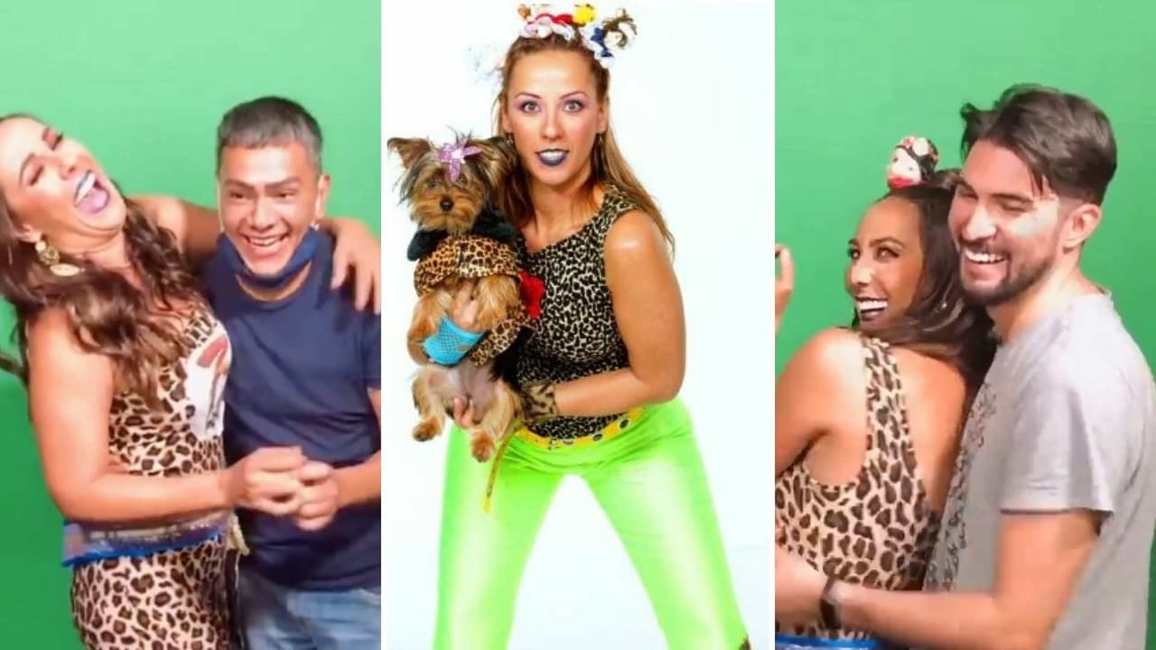 Consuelo Duval se pone a dar clases de baile y se avienta unas cumbias como la Nacaranda