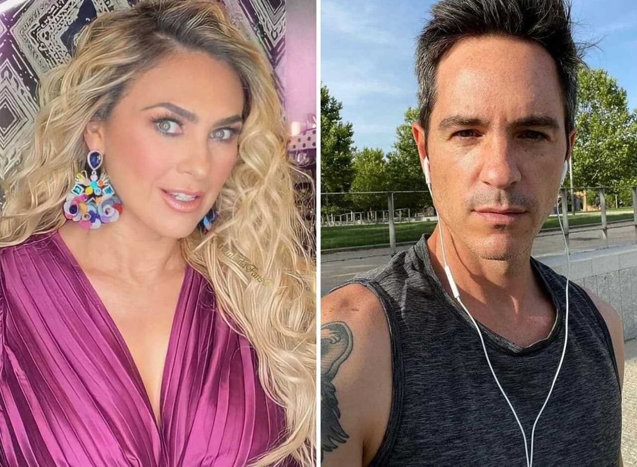 Aracely Arambula y Mauricio Ochamann