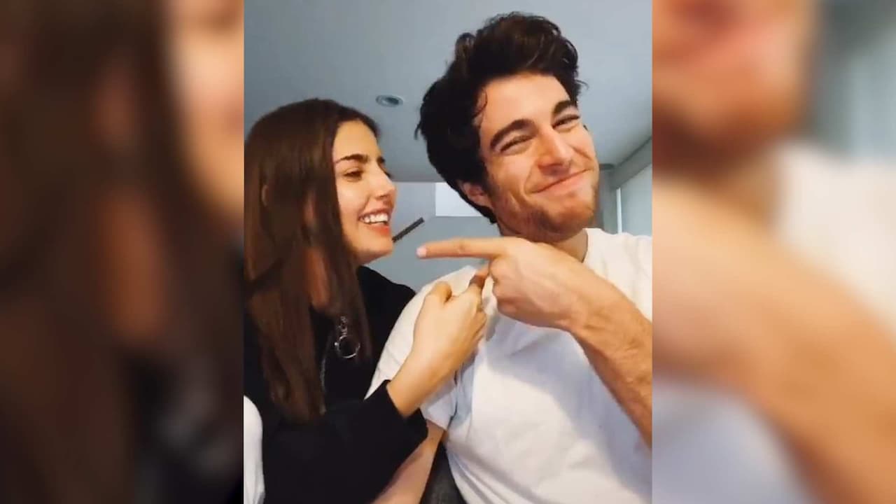 Michelle Renaud y Danilo Carrera protagonizan divertido ‘Couple Challenge’ de Tik Tok