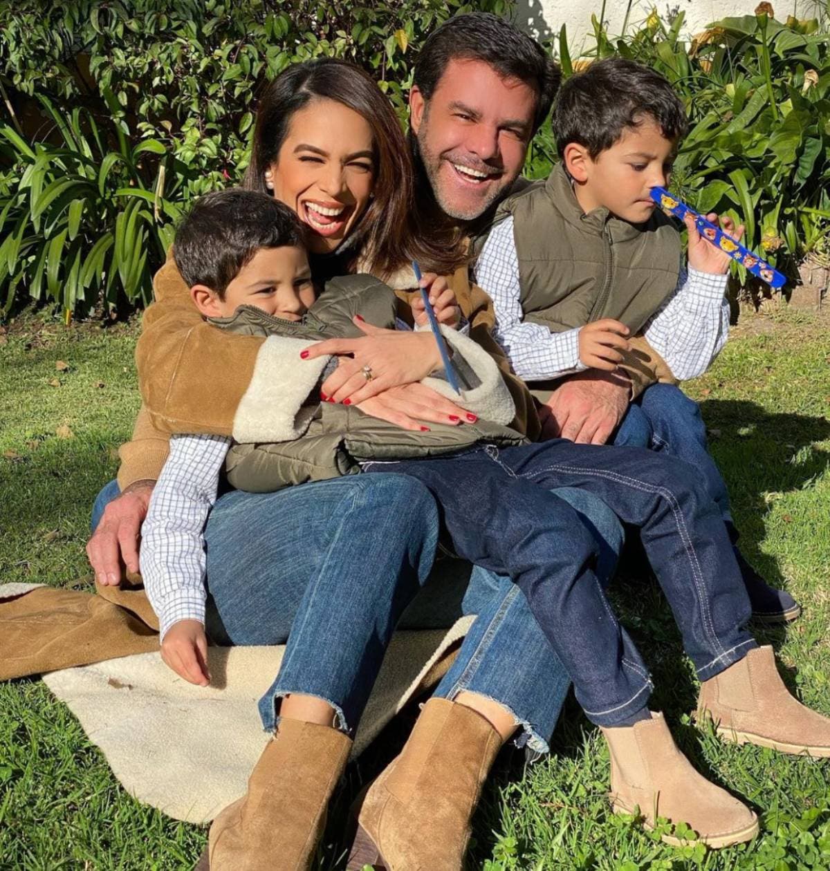 Así han cambiado los mellizos de Biby Gaytán y Eduardo Capetillo