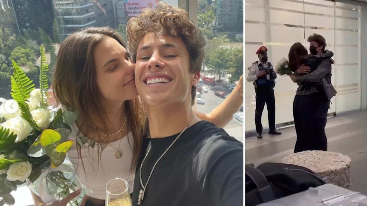 Juanpa Zurita y Macarena Achaga se reencuentran tras dos meses de no verse