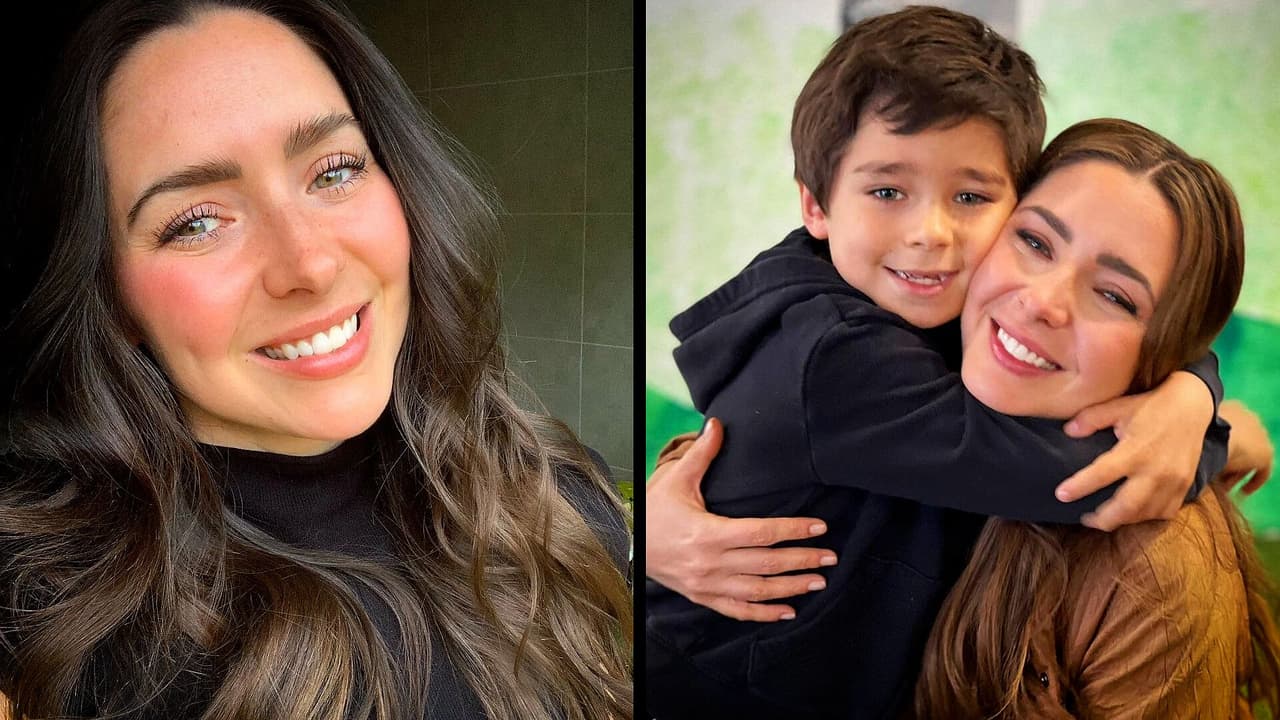 Ariadne Díaz se llevó a Diego al trabajo y explica por qué