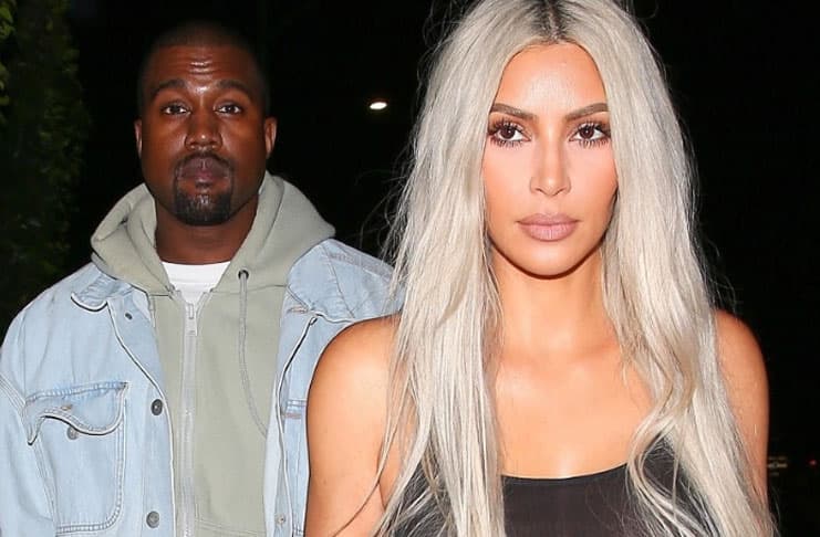 Kanye West le manda camioneta llena de rosas a Kim Kardashian