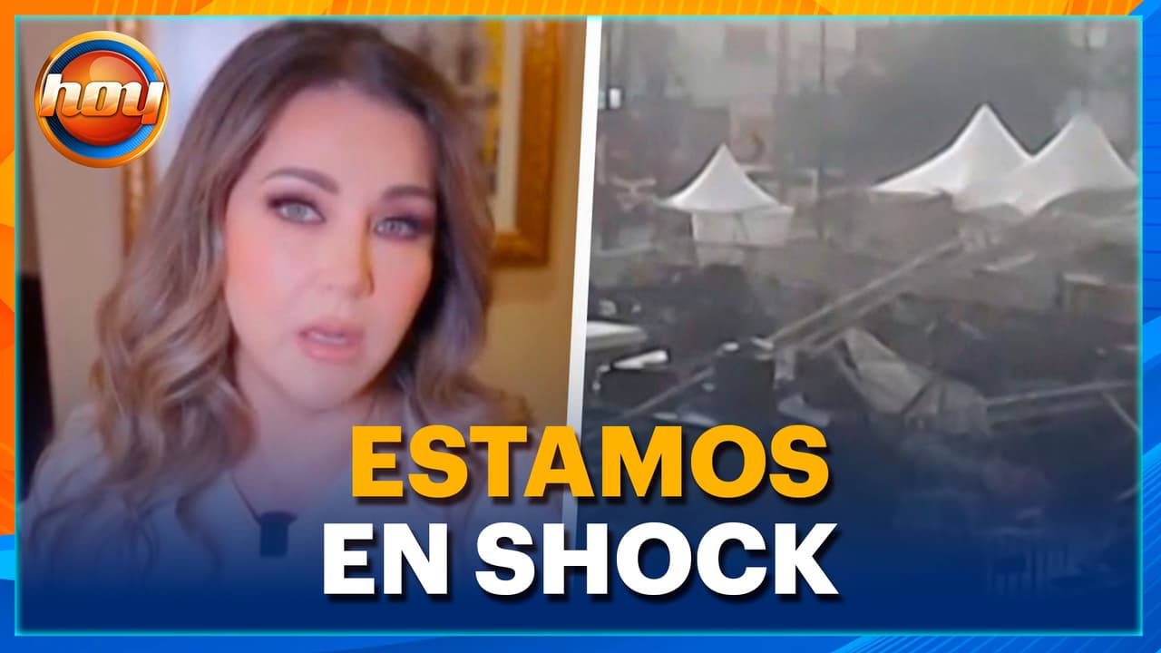 Alicia Villarreal rompe el silencio tras el desplome del escenario donde cantaría