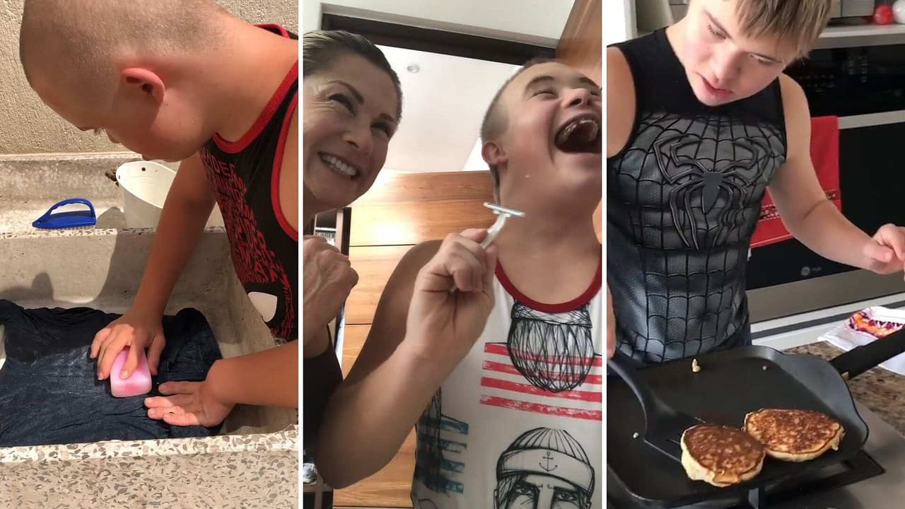 Lety Calderón: las veces que enseñó a su hijo Luciano a independizarse