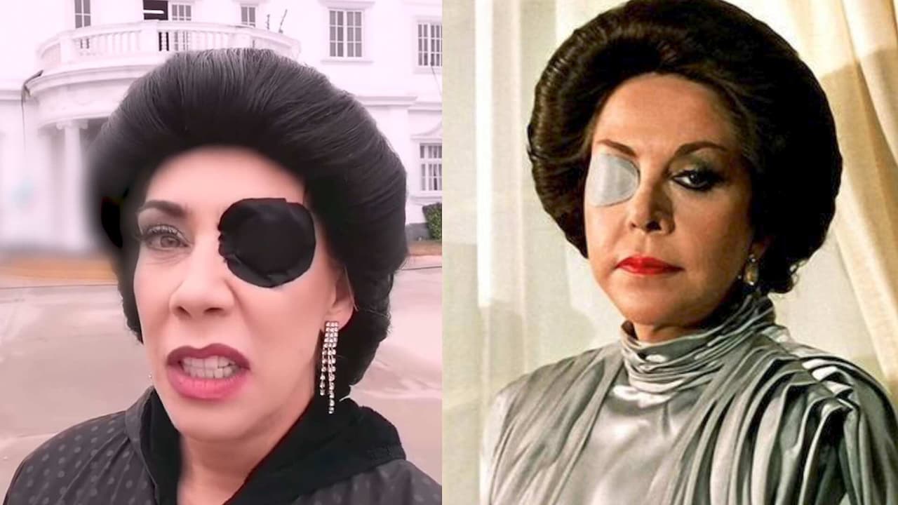 Cynthia Klitbo se convierte en Catalina Creel y manda un escalofriante mensaje